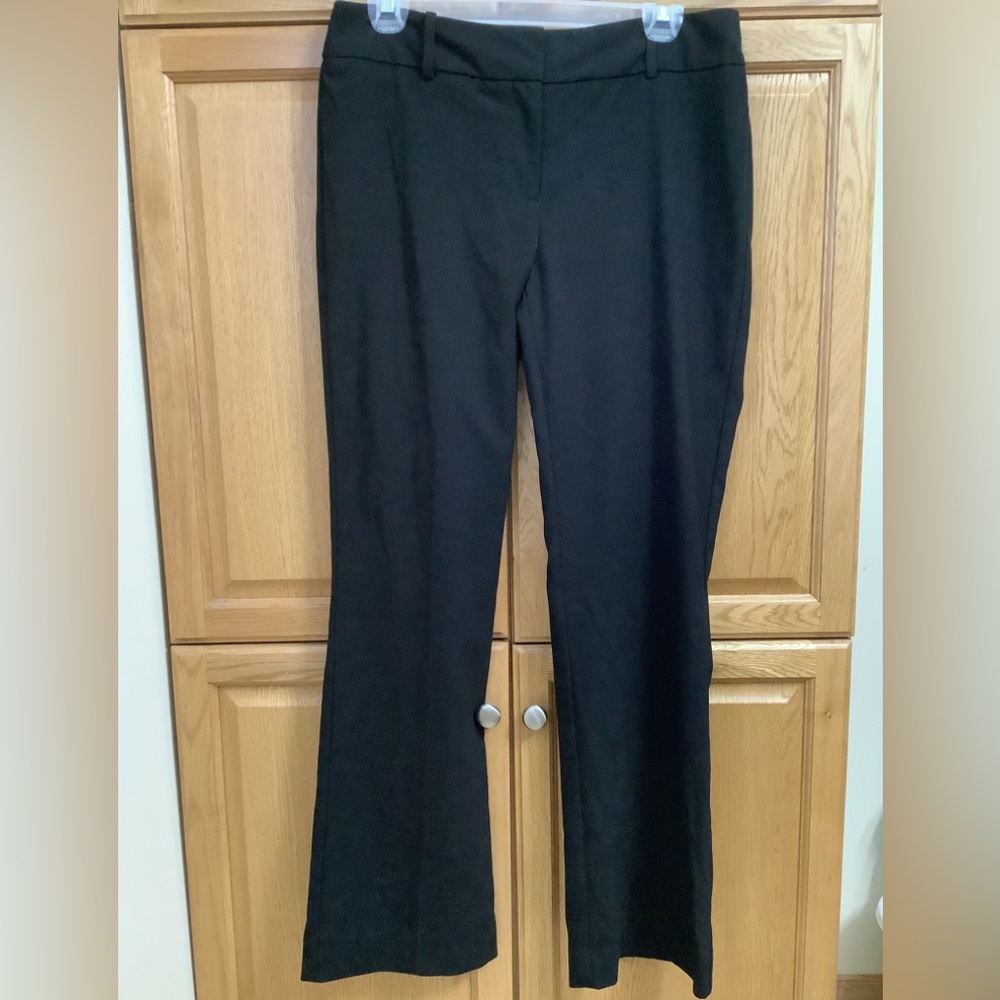 🍉La chateau dress pants, 6, black, wide leg, low waisted, belt loops, EUC,